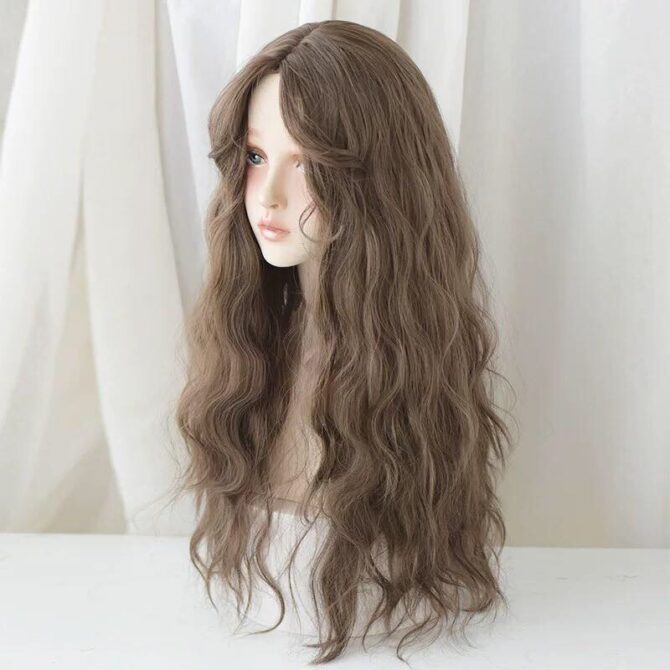 tóc nguyên đầu xù hippie mái bay